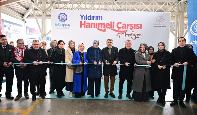 Bursa'ya yeni çarşı açıldı!