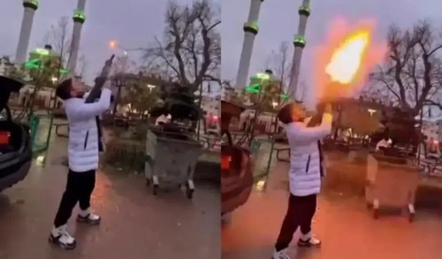 Pompalı tüfekle terör estirdi!