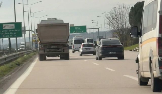 Bursa trafiğinde tehlikeli anlar!