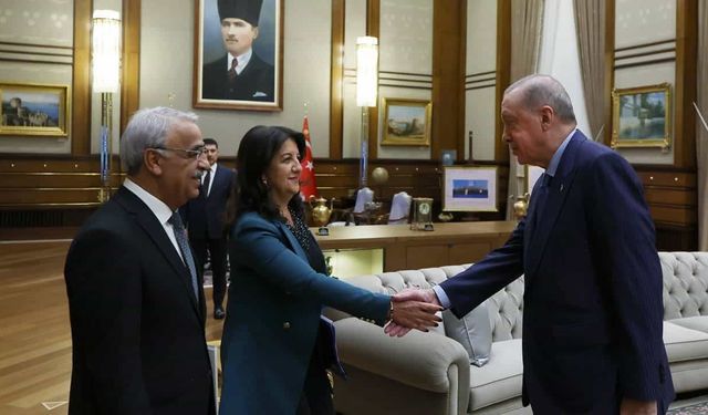 Erdoğan, DEM Heyetini kabul edecek