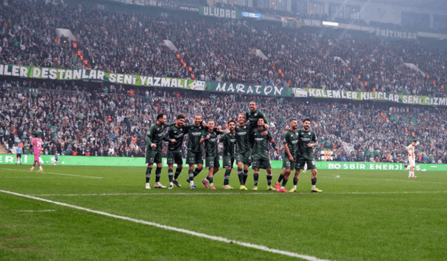 TFF’den Bursaspor’a ödül