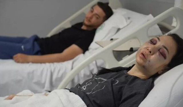 Kafede anneye feci dayak!