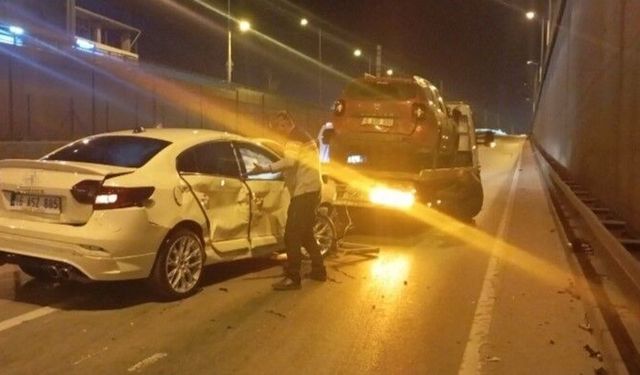 Bursa'da zincirleme kaza