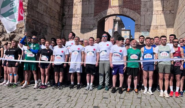 Bursa'nın kalbinde nefes kesen koşu