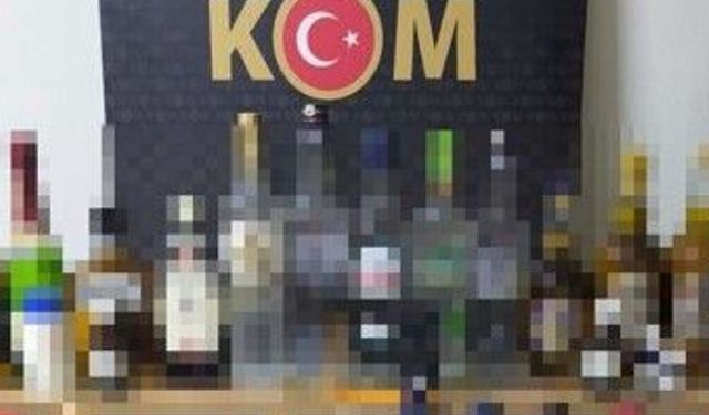 BURSA’DA SAHTE İÇKİ OPERASYONU