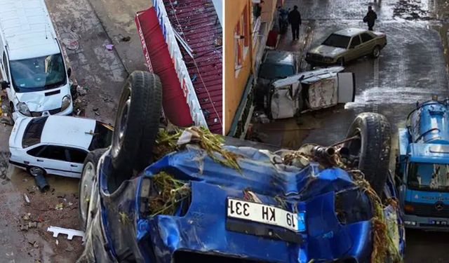 Samsun’da sel felaketi! Yıktı geçti