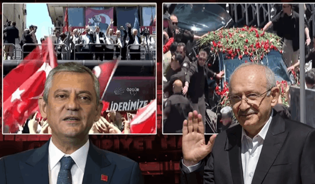 CHP'DE İKİ FARKLI BAYRAMLAŞMA!