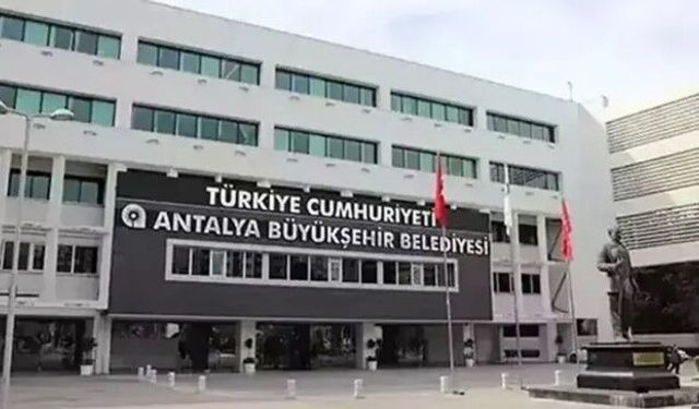ANTALYA BÜYÜKŞEHİR'E YENİ OPERASYON