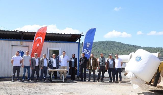 Büyükşehir'den üreticiye kaba yem desteği