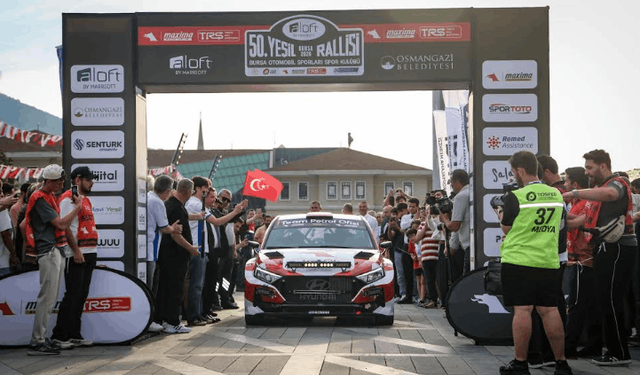 50. YEŞİL BURSA RALLİSİ BAŞLADI!