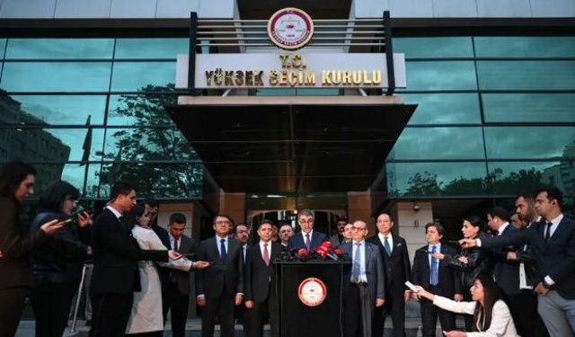 YSK, CHP'YE REDDİN GEREKÇESİNİ AÇIKLADI