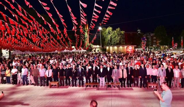 15 Temmuz ruhu Meydan Kestel'de yaşandı