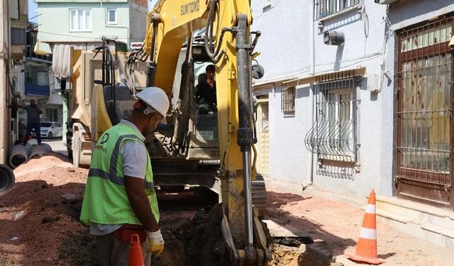 BURSA'DA ALTYAPI SEFERBERLİĞİ HIZ KESMİYOR