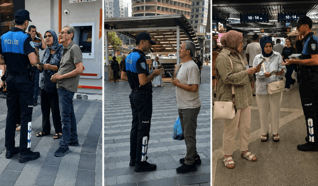 BURSA POLİSİNDEN GÜVENLİK BİLGİLENDİRMESİ