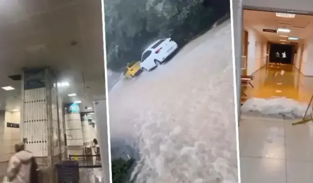 İSTANBUL'U SEL VURDU! EĞİTİME 1 GÜN ARA VERİLDİ