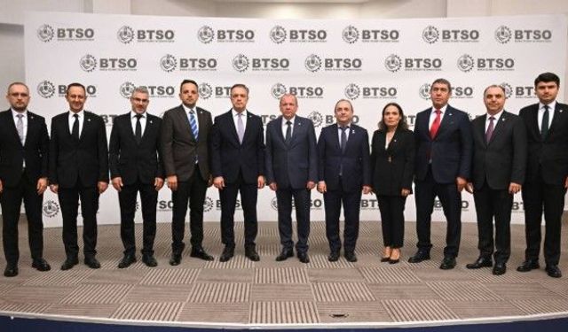 BTSO’DA ÖZER MATLI DÖNEMİ RESMEN BAŞLADI