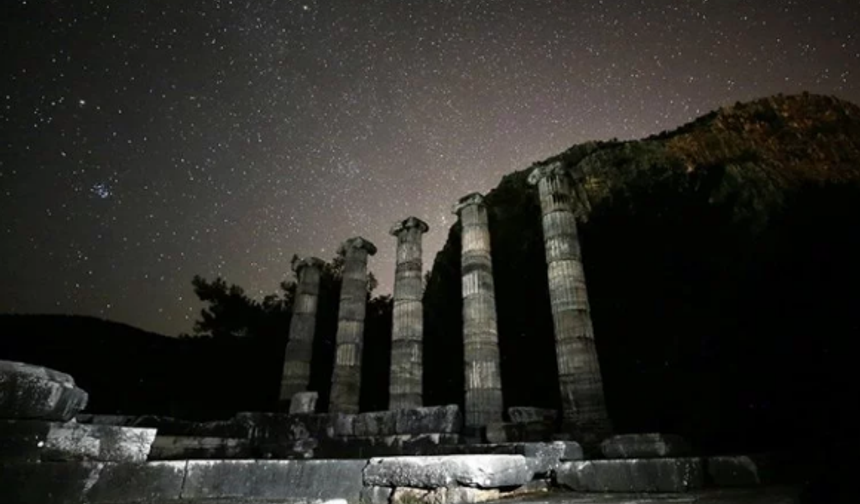 Aydın'daki Antik Kent fotoğrafçıların uğrak yeri oldu