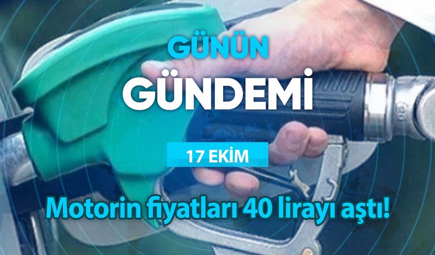 Günün Gündemi (17 Ekim 2023 Salı)