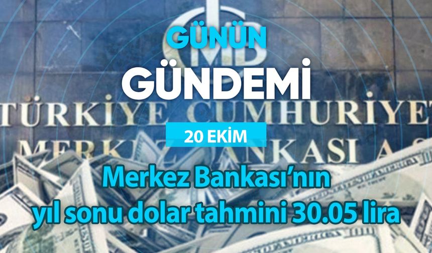 Günün Gündemi (20 Ekim 2023 Cuma)