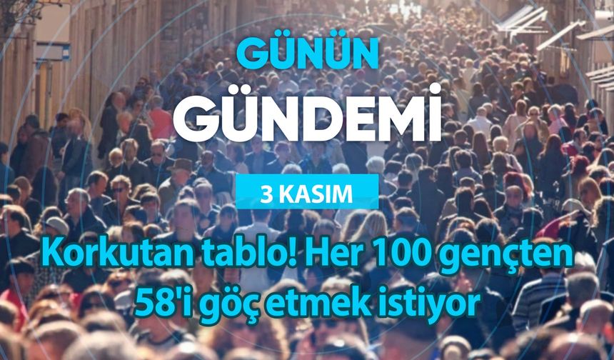 Günün Gündemi (3 Kasım 2023 Cuma)