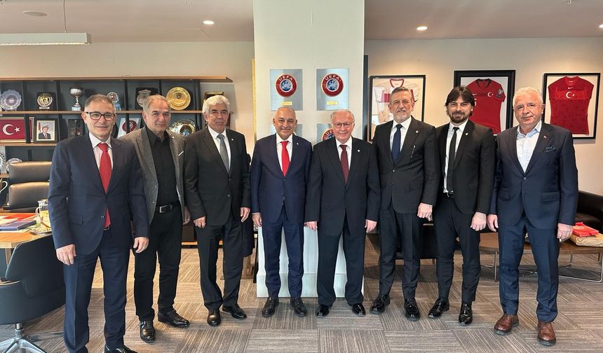 Bursaspor Kulübü’nden TFF’ye ziyaret