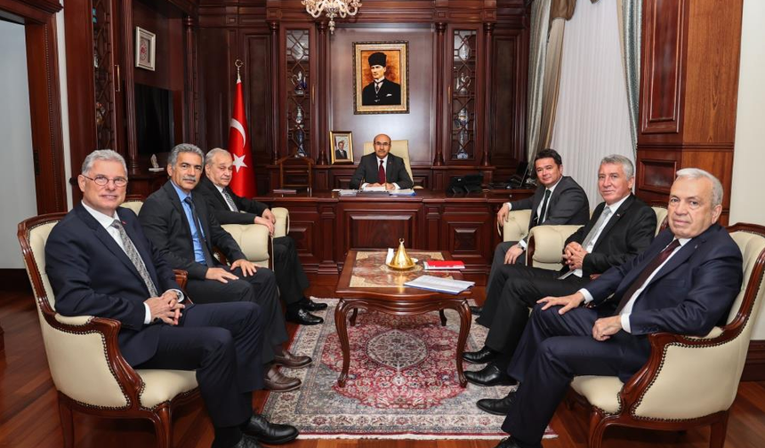 Belediye başkanlarından Vali Demirtaş'a ziyaret