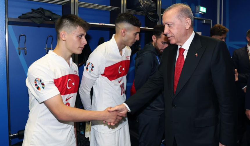 Erdoğan: 'Bizim şampiyonumuzsunuz'