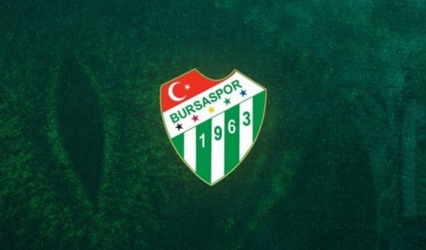 Bursaspor'un Karşıyaka karşısında ilk 11'i!