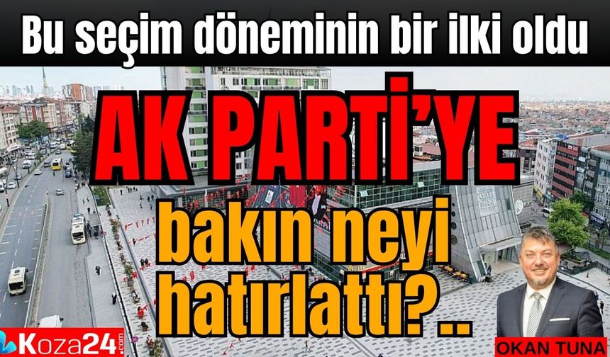 Bu seçim döneminin bir ilki oldu