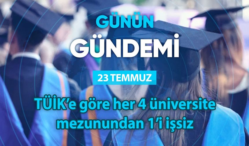 Günün Gündemi (23 Temmuz 2025 Çarşamba)