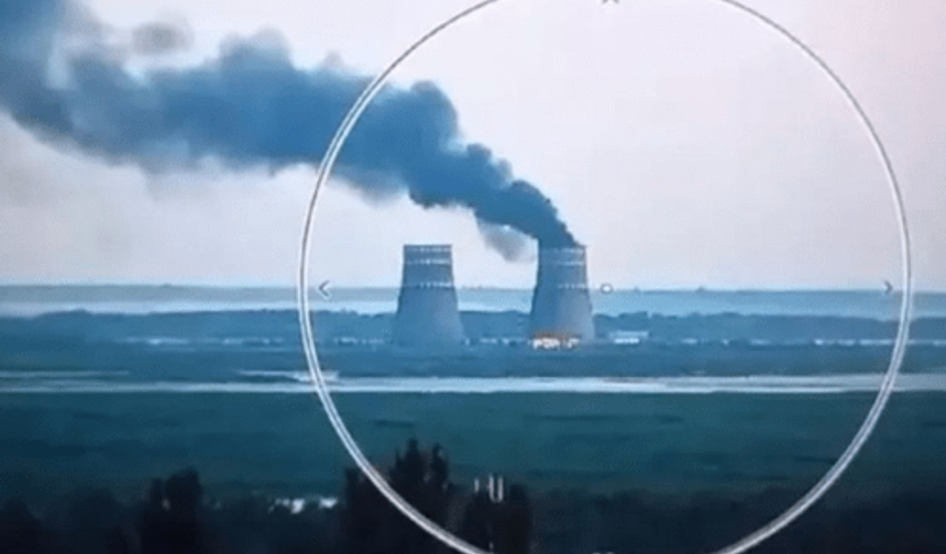 Zaporijya Nükleer Santrali'nin tesisi vuruldu