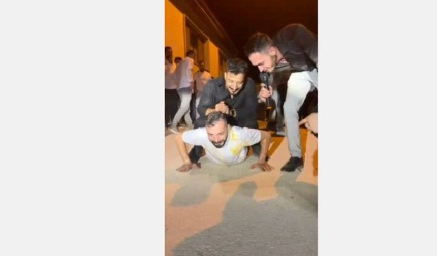 Damat eğlencesi değil eziyet!