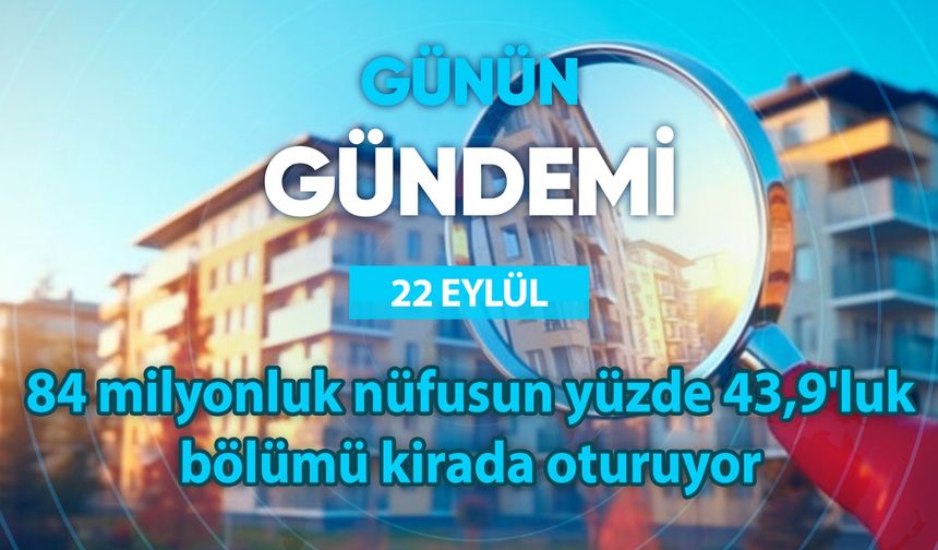 Günün Gündemi (22 Eylül 2025 Pazartesi)