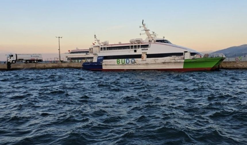 BUDO seferleri iptal edildi