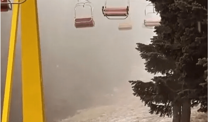 Uludağ beyaza büründü!