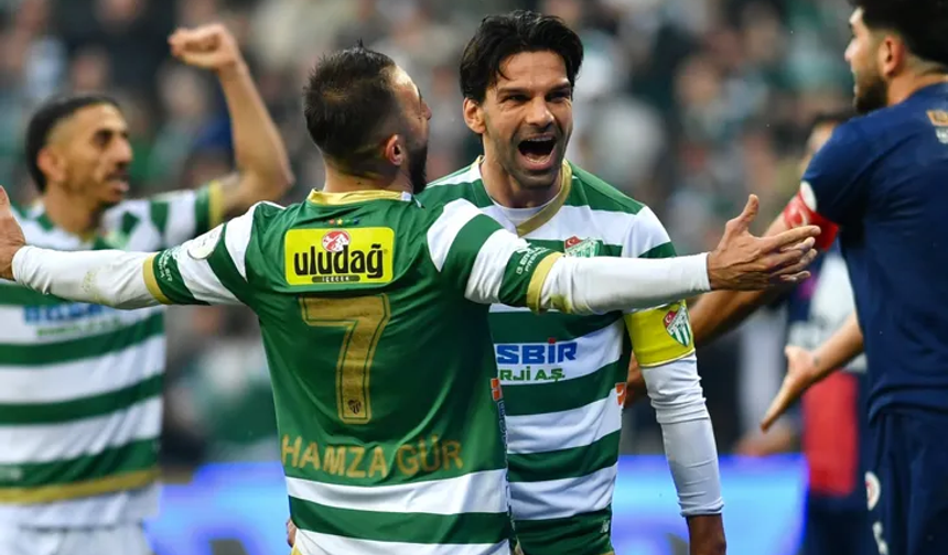 Bursaspor 3 puanı 3 golle aldı!