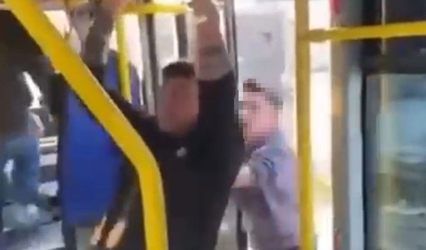 Bursa'da otobüsteki satırlı saldırgan yakalandı!