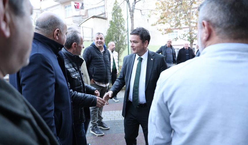 Başkan Aydın: Bursa’mıza 7/24 hizmet çabasındayız