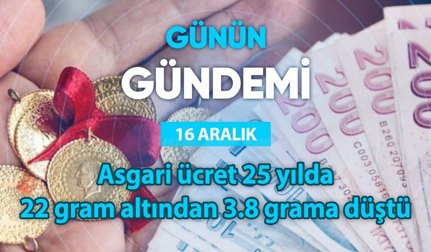 Günün Gündemi (16 Aralık 2025 Salı)
