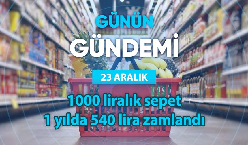 Günün Gündemi (23 Aralık 2025 Salı)