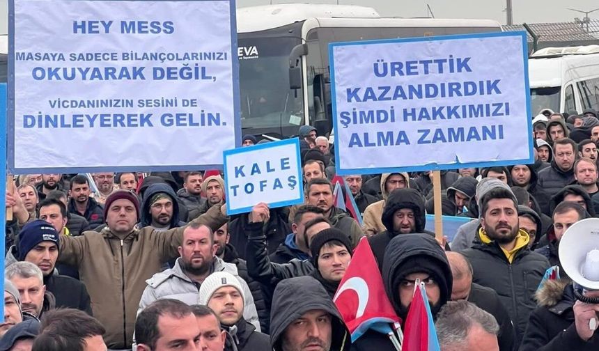 Bursa’nın 3 büyük fabrikasında grev kararı