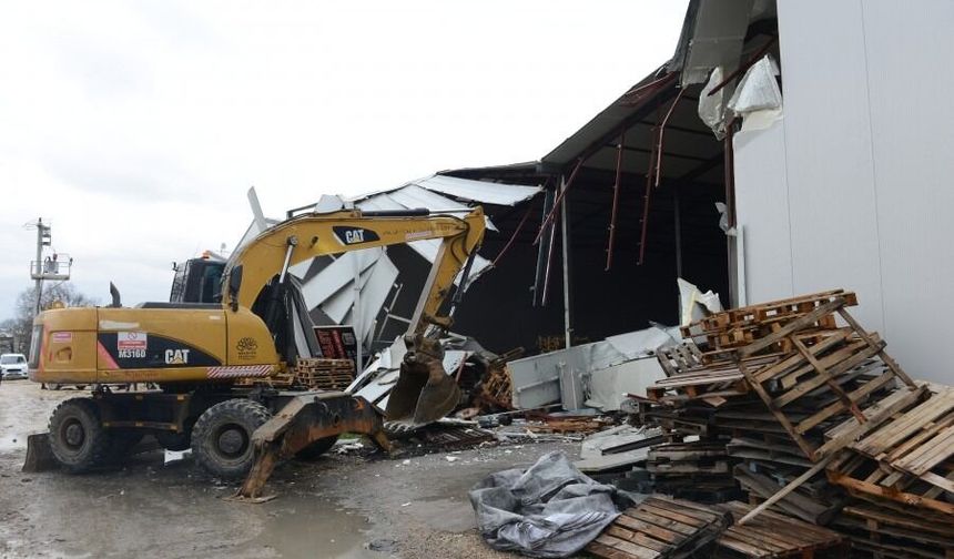 Bursa'da 3 yıkım birden!