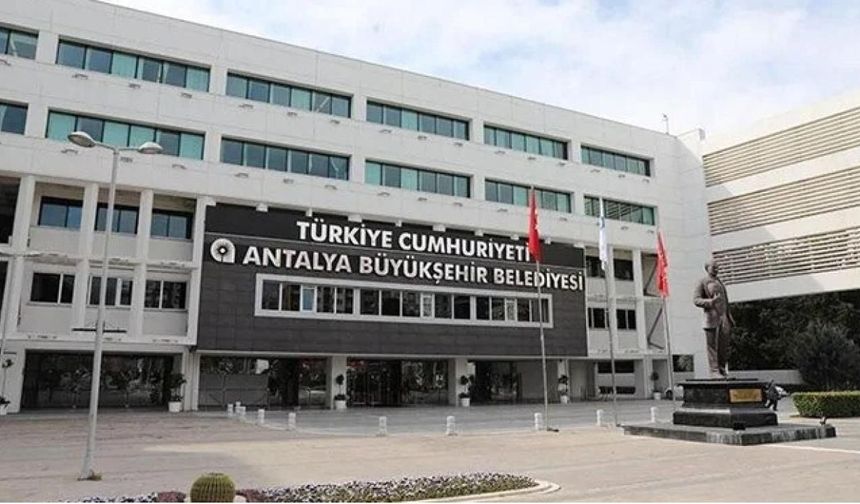 Antalya Büyükşehir'e operasyon!