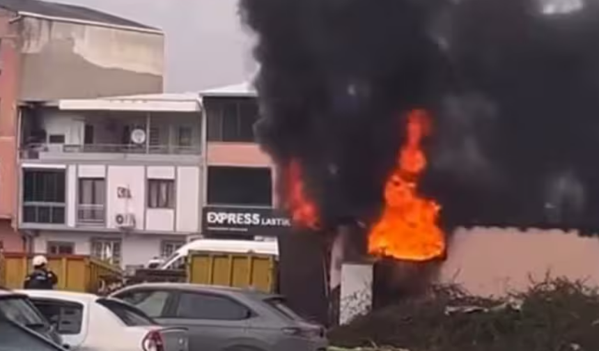 Bursa'da trafo patladı!