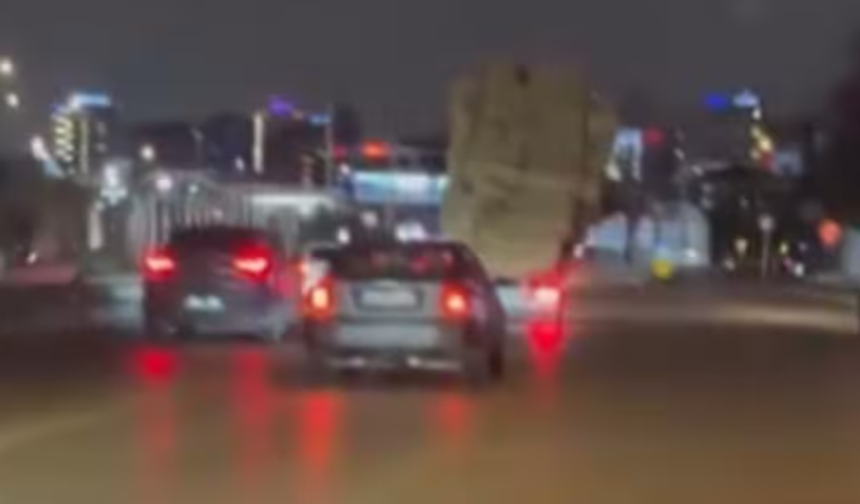 Bursa'da yürekleri ağza getiren görüntü!