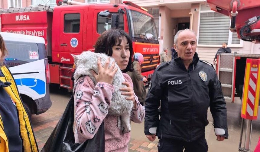 Bursa'da yangında can pazarı!