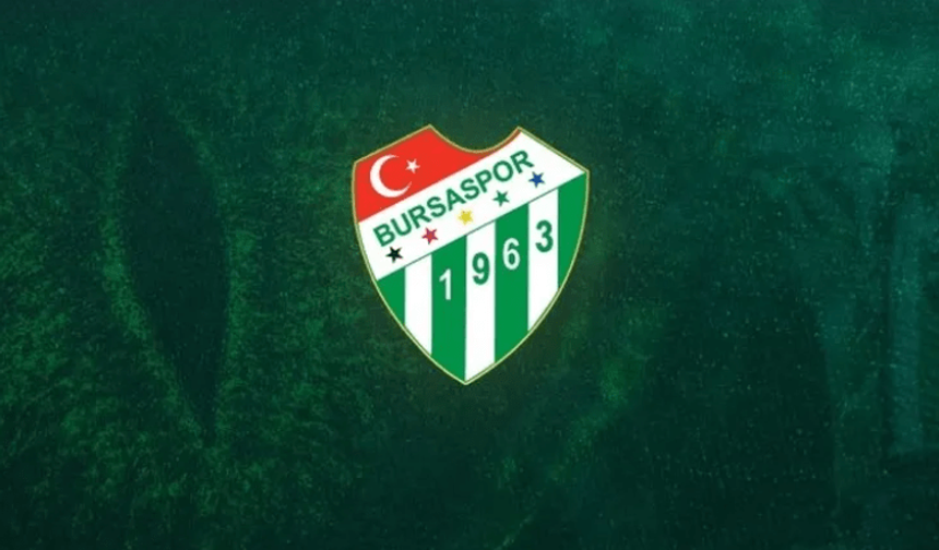 Bursaspor yeni transferi açıkladı!