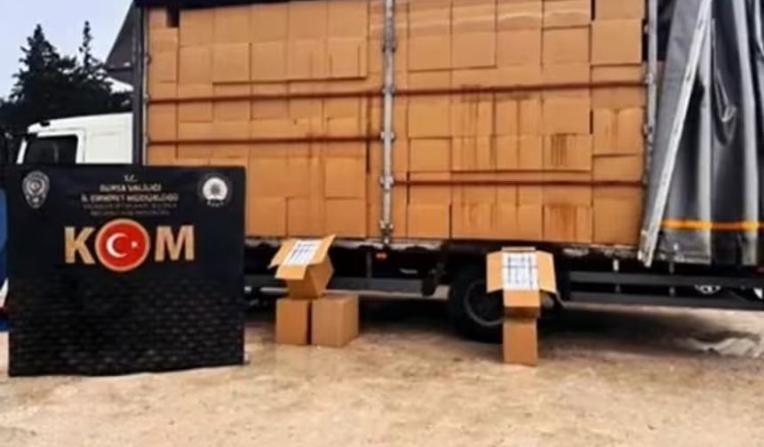 Bursa Emniyeti'nden büyük darbe!