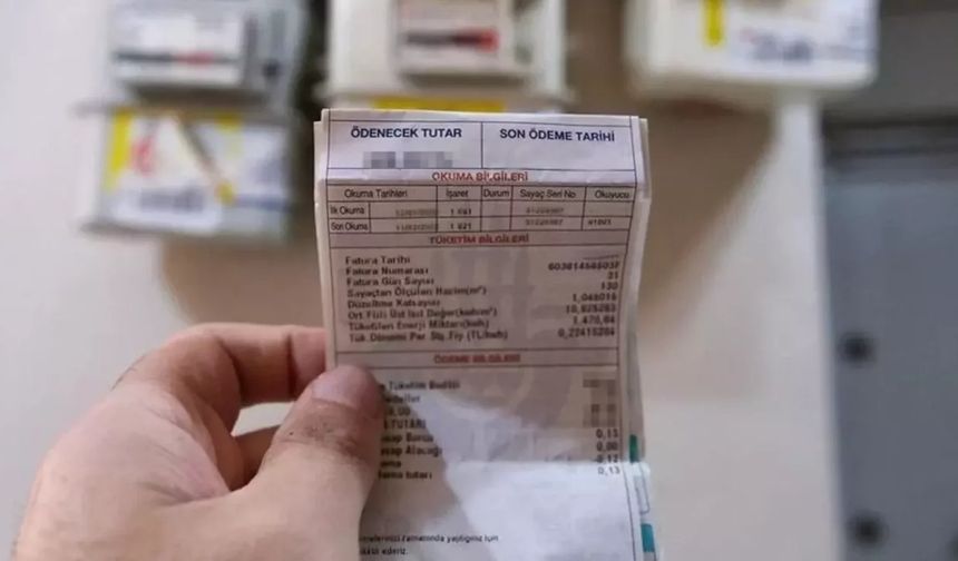 Doğal gaz faturalarında yeni dönem