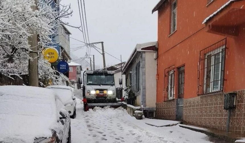 Osmangazi'de kar seferberliği
